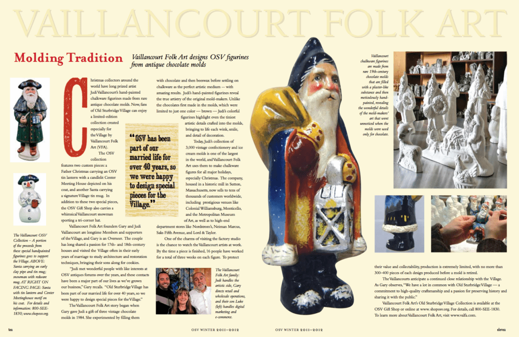 Molding Tradition - Vaillancourt Folk Art