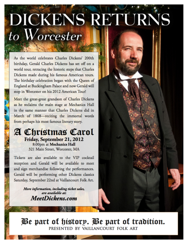 Dickens Returns To Worcester