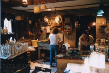 It’s Hard To Tell When A Tradition Begins… The kitchen at the Vaillancourt's home acted as the first "pouring room" in the early 1980s.