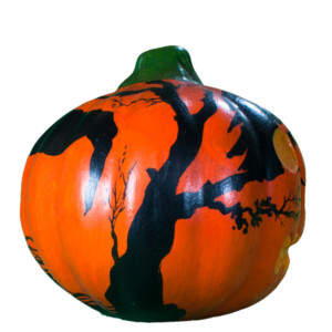 Pumpkin with Assorted Designs