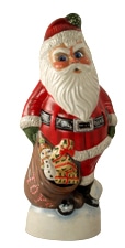 Santa with Snowman in Sack