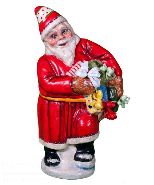Father Christmas with Giftboxes