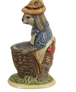 Dressed Rabbit with Basket