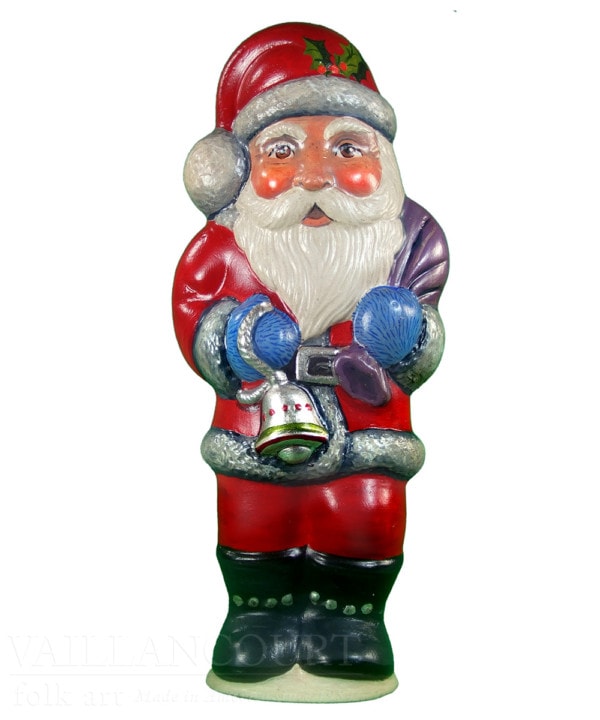 Santa with Silver Bell