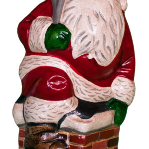 Santa in Chimney