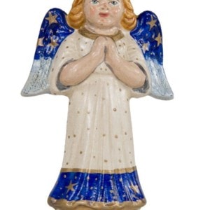 Angel in Blue with Stars