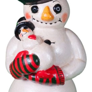 Snowman with Snow Baby