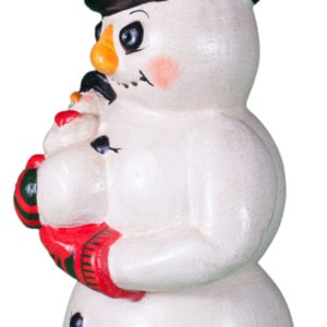 Snowman with Snow Baby