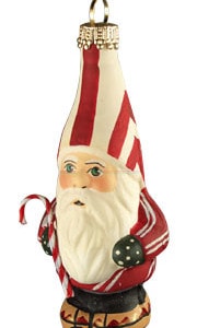 Santa with Candy Canes