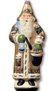 Gold Father Christmas