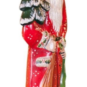 Red Santa with Dot Pattern
