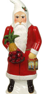 Williamsburg Father Christmas with Apples