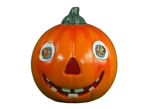 Large Pumpkin with Marble Eyes