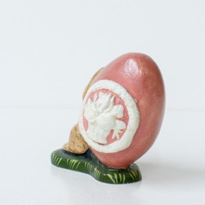 Bunny Rolling Pink Egg