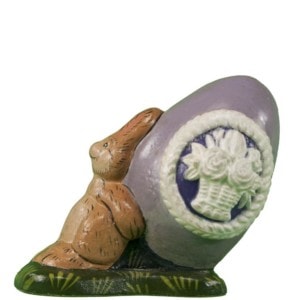 Bunny Rolling Lavendar Egg