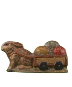Bunny Pulling Egg Cart