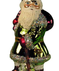 Glitz Green Striding Starlight Santa