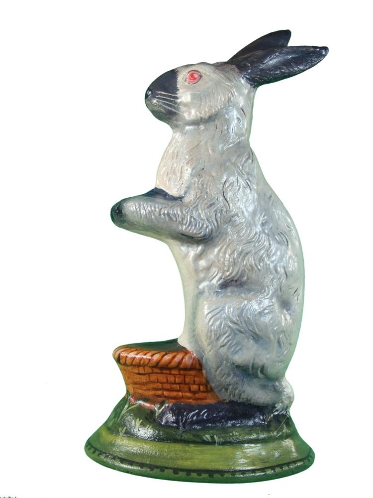 Bunny on Basket from Vaillancourt