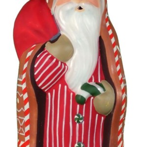 Santa with Candy Cane