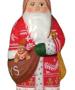 Santa with Gingerbread Man