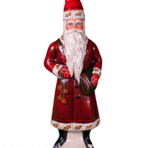 Santa in Coat with Bells (with antique mould)