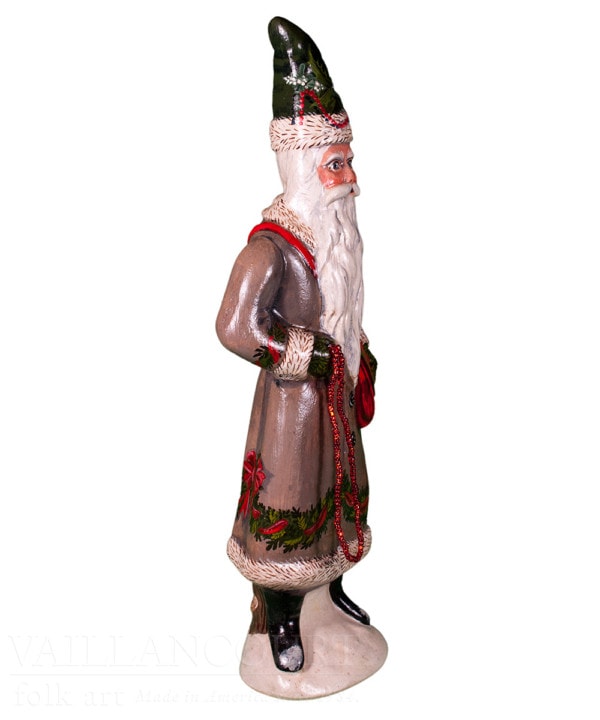 Santa in Grey Coat (with antique mould)