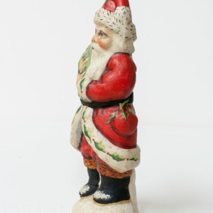 Traditional Santa in Red Coat