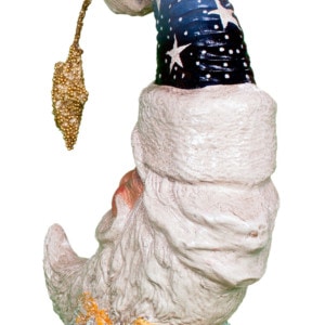 Santa in Moon with Star