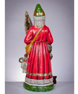 Red Father Christmas with Marionette