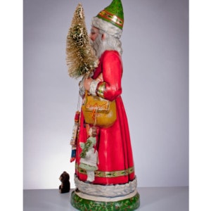 Red Father Christmas with Marionette