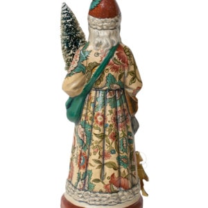 Floral Father Christmas with Marionette