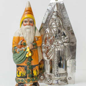 Candy Corn Father Christmas with Mould