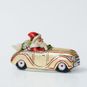 Neiman Marcus Gold Taxi Santa