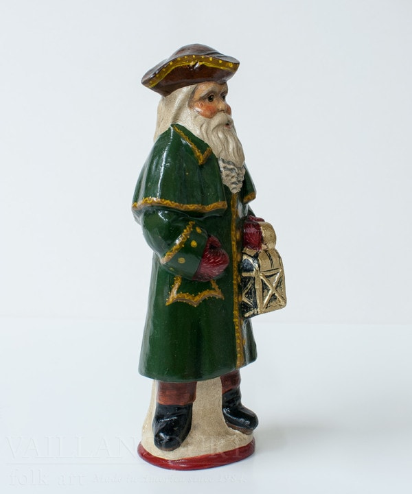 Colonial Santa with Lantern