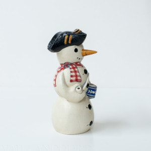 Snowman with Hot Chocolate
