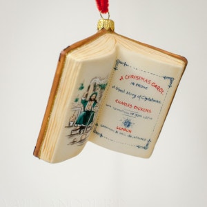 "A Christmas Carol" Book Ornament