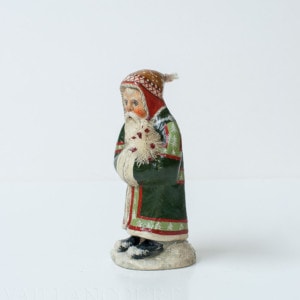 Small Father Christmas with Winter Hat