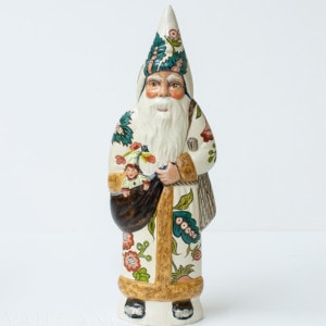 Floral Pysanka Father Christmas with Mould