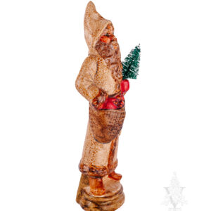 White Father Christmas Junior with Pointed Hood