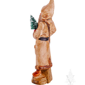 White Father Christmas Junior with Pointed Hood