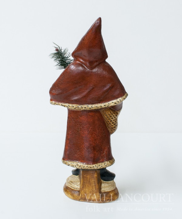 Red Father Christmas with Pointed Hat