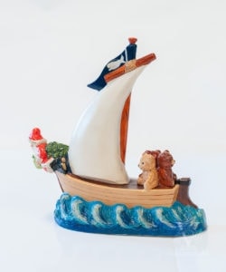 Nantucket Sailboat with Bears