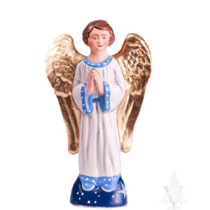 Christmas Angel with Gold Wings