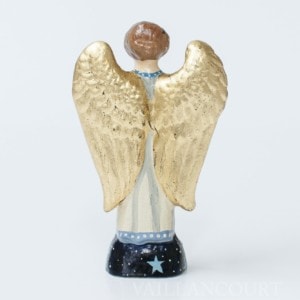 Christmas Angel with Gold Wings