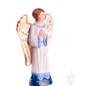 Christmas Angel with Gold Wings