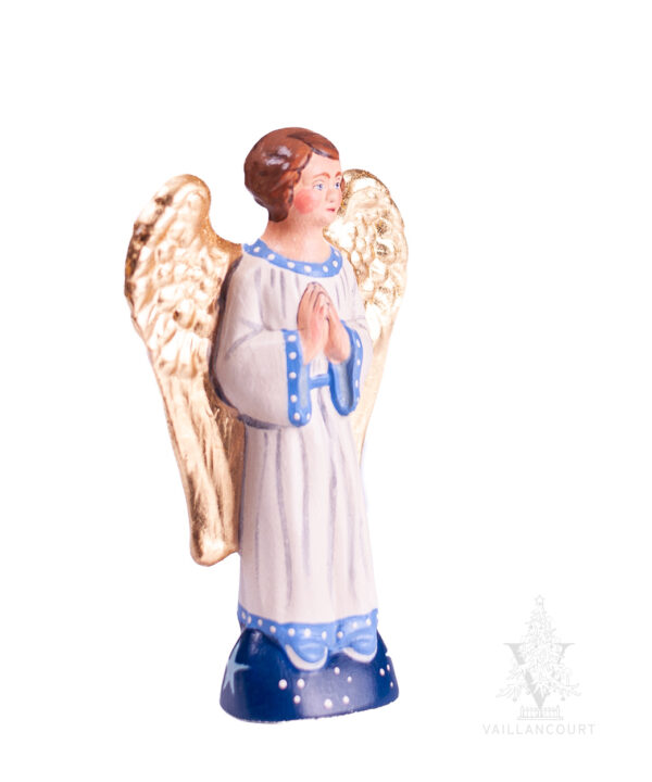 Christmas Angel with Gold Wings