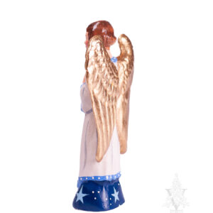 Christmas Angel with Gold Wings