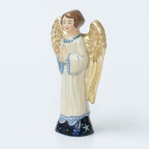 Christmas Angel with Gold Wings