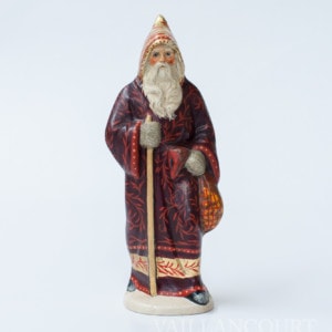 Maroon Father Christmas with Gold Hood, VFA Nr. 11069