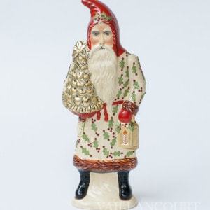 Santa with Gold Applecone, VFA Nr. 12042